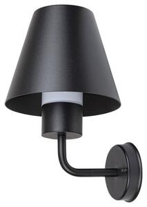 Rábalux 8844 Favara Kültéri fali lámpa fekete- E27 1x MAX 14, IP44