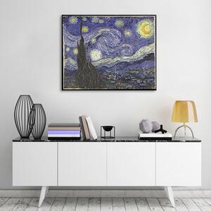 Vászonkép Vincent van Gogh - Csillagos éjszaka (reprodukcie)