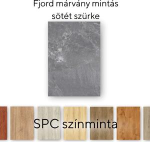 Leziter Fjord márvány mintás sötét szürke Vinyl SPC padló minta/db