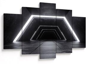 Kép - Futurisztikus alagút (150x105 cm)