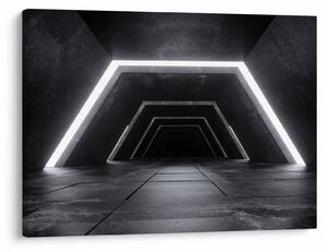 Kép - Futurisztikus alagút (70x50 cm)