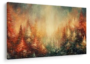 Kép - Erdők festése (90x60 cm)