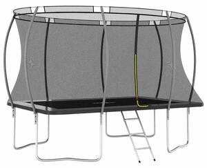 VidaXL négyszögű trambulinszett 335 x 244 x 90 cm 150 kg