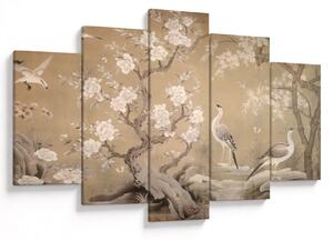 Kép - Rajzfilm japán táj (150x105 cm)