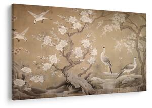 Kép - Rajzfilm japán táj (90x60 cm)