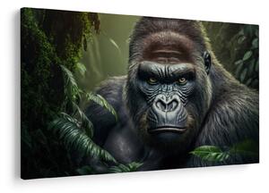 Kép - Egy gorilla portréja (90x60 cm)