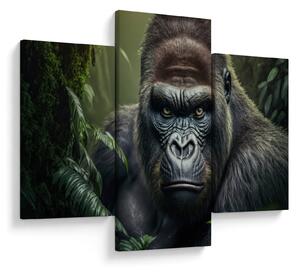 Kép - Egy gorilla portréja (90x60 cm)