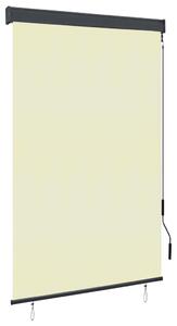 VidaXL krémszínű kültéri roló 120 x 250 cm