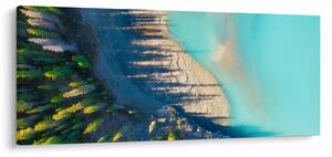 Kép - Kilátás a tóra (120x50 cm)