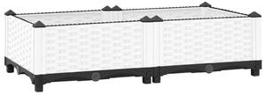 VidaXL polipropilén magaságyás 80 x 40 x 23 cm