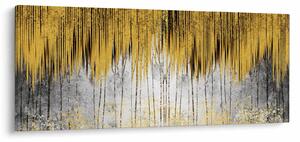 Kép - Arany vonalak (120x50 cm)