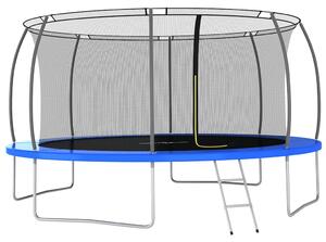 Vidaxl kerek trambulinszett 460 x 80 cm 150 kg
