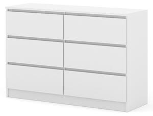 Komód Maya S6 (fehér)
