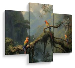 Kép - Trópusi erdő (90x60 cm)