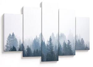 Kép - Ködös erdő (150x105 cm)