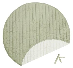 Zöld-krémszínű játszószőnyeg Bamboo Leaf – Lorena Canals