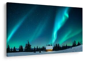Kép - Aurora Borealis (90x60 cm)