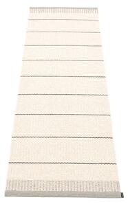 Világosszürke-krémszínű kültéri-beltéri futószőnyeg 60x200 cm Belle Warm Grey – Pappelina