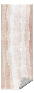 Krémszínű mosható futószőnyeg 60x230 cm Komodo Beach – Mila Home