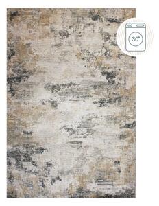 Szürkésbézs mosható szőnyeg 152x230 cm Lila Abstract – Flair Rugs