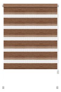 Barna nappali-éjszakai roló 72,5x150 cm Zebra Natur – Gardinia