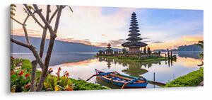 Kép - Pura Bratan templom (120x50 cm)