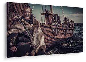 Kép - Viking harcos (90x60 cm)
