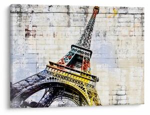 Kép - Az Eiffel-torony digitális művészete (70x50 cm)