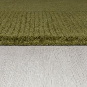 Zöld gyapjú szőnyeg 160x230 cm – Flair Rugs