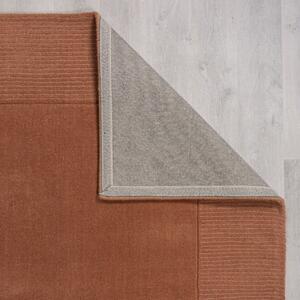Téglavörös gyapjú szőnyeg 160x230 cm – Flair Rugs
