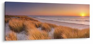 Kép - Strand naplementében (120x50 cm)