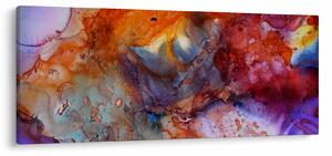 Kép - Absztrakt tinta művészet (120x50 cm)