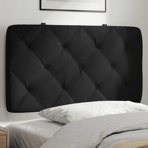 VidaXL fekete bársony fejtámla párna 90 cm