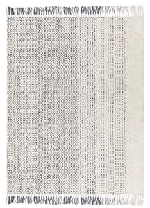 Szőnyeg OMERLI Fehér 160 x 230 cm Gyapjú