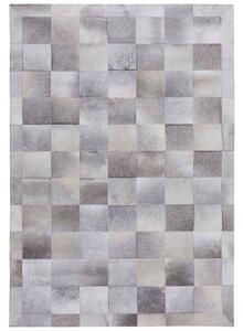 Szőnyeg ALACAM Szürke 160 x 230 cm Bőr