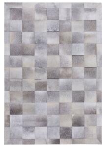 Szőnyeg ALACAM Szürke 140 x 200 cm Bőr