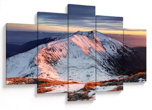 Kép - Téli hegyi panoráma II. (150x105 cm)