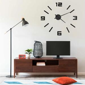 VidaXL fekete modern 3D falióra 100 cm XXL