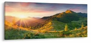 Kép - Nyári táj (120x50 cm)
