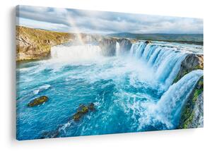 Kép - Godafoss vízesés (90x60 cm)