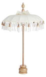 MACRAMÉ asztaldísz mini napernyő 85cm