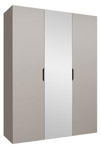 Gardróbszekrény Hartford 512, Laminált forgácslap, 202x150x50cm, Kasmír