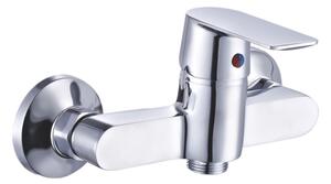 Eurostandard zuhany csaptelep - zuhahyszettel - fix falitartóval - KRÓM