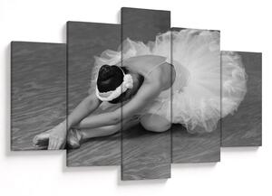 Kép - Balerina, fekete-fehér (150x105 cm)