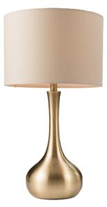 Endon glamour modern asztali lámpa piccadilly sárgaréz taupe end61191