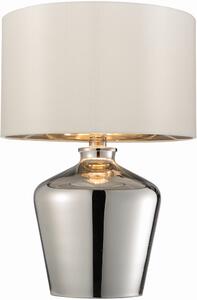Endon glamour modern asztali lámpa waldorf króm ivory end61198