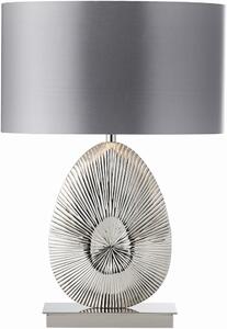 Endon glamour modern asztali lámpa simeto polírozott nikkel szürke endeh-simeto-tl