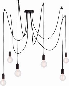 Endon modern vintage függeszték studio matt fekete end76583