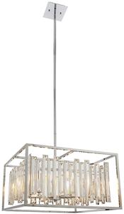 Endon glamour modern függeszték acadia króm átlátszó end81931