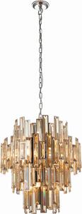 Endon glamour modern függeszték viviana króm pezsgő end72744